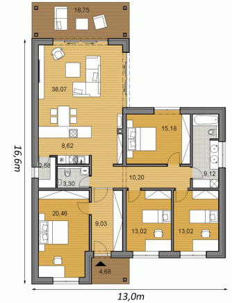 projekt rodinneho domu elko135 projekt rodinneho domu elko135